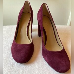 Suede High Heel Pumps